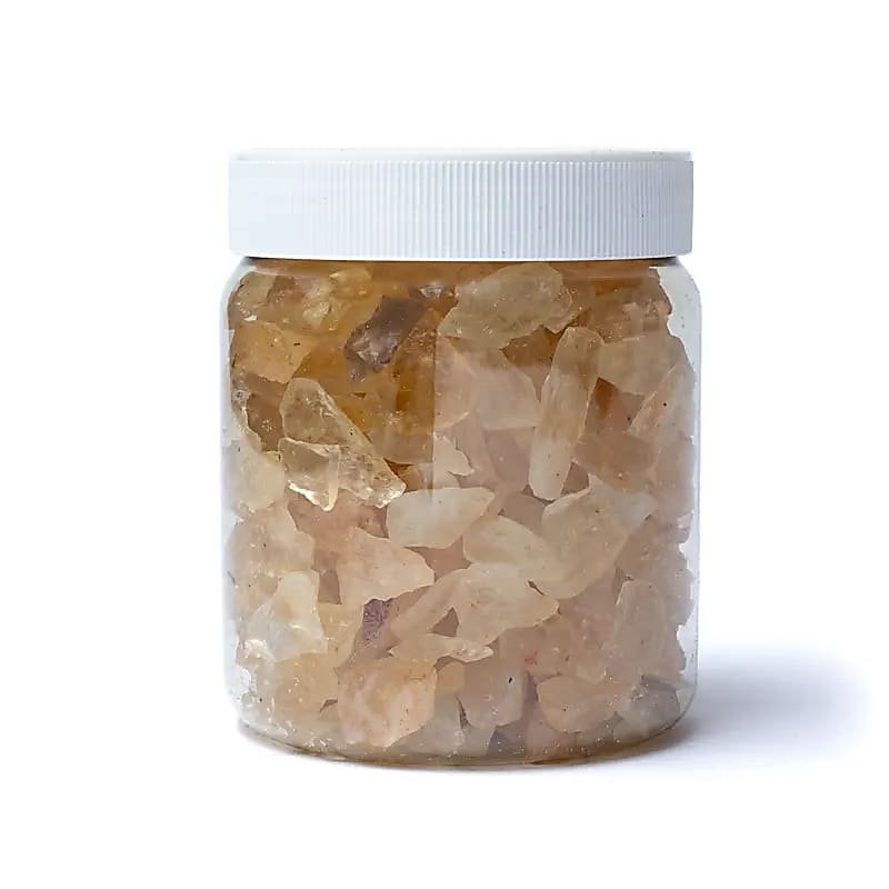 Citrine (burnt amethyst) chips - 2