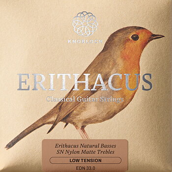 Knobloch Strings EDN33 SN Nylon ERITHACUS Double Silver (Low Tension)