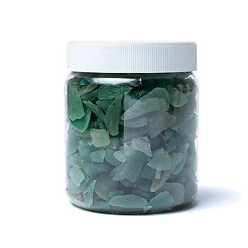Green quartz chips