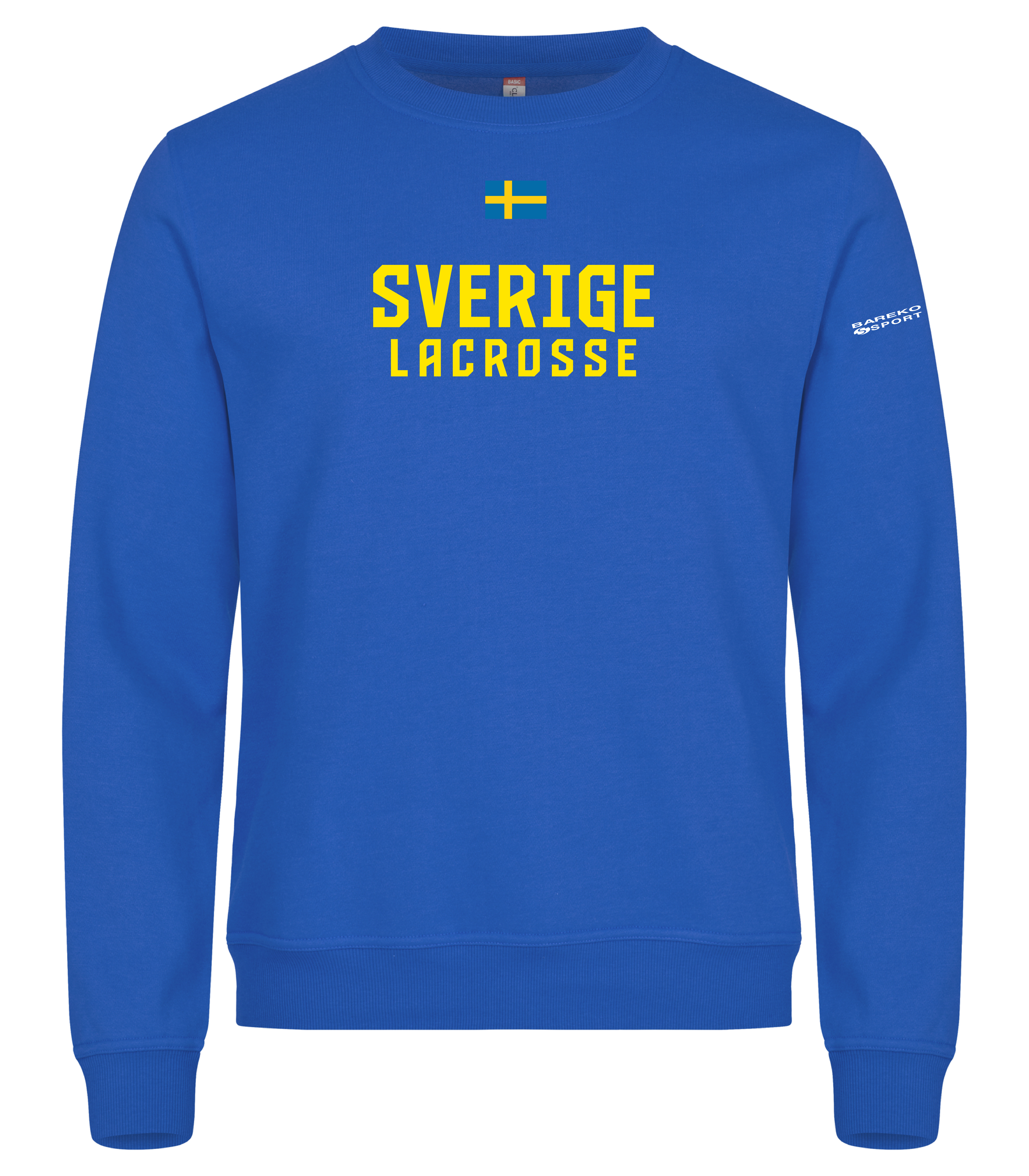 Supporter Sweatshirt Sverige Lacrosse