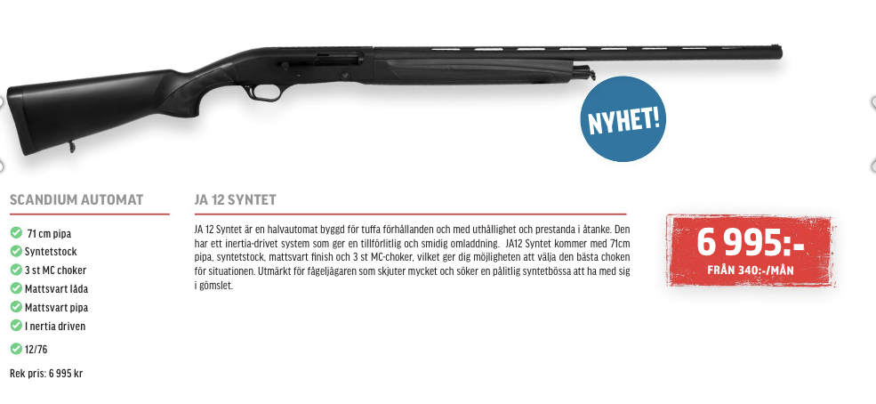 Scandium JA12 Syntet