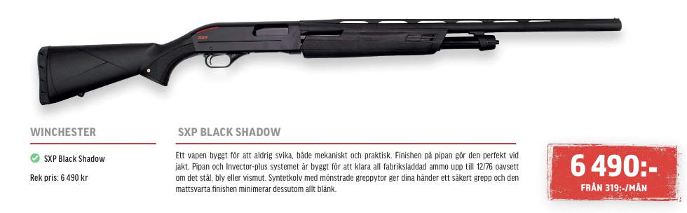 BROWNING SXP Black Shadow