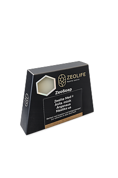 MED® zeolite soap, with donkey milk, aeganol oil and mastic oil