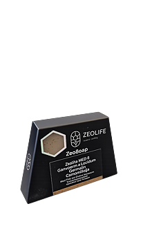 MED® zeolite soap, with ganoderma lucidum, goat milk and chamomile oil