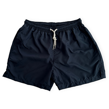 Portia - Solid Swims Shorts - Dark Blue