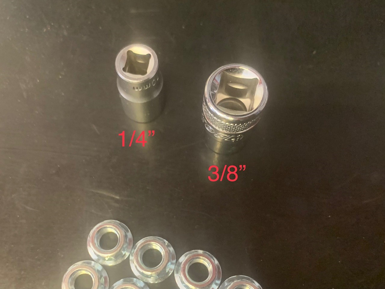 Exhaust header 12pt Nut Set Buell/EBR 1125/1190 - 6