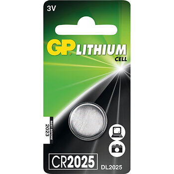 Knappcellsbatteri CR2025
