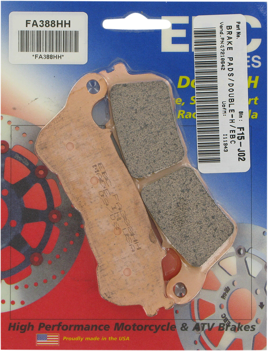 EBC sintrade bromsbelägg    FA388HH