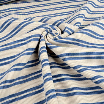 LINES RIBBED - BLUE