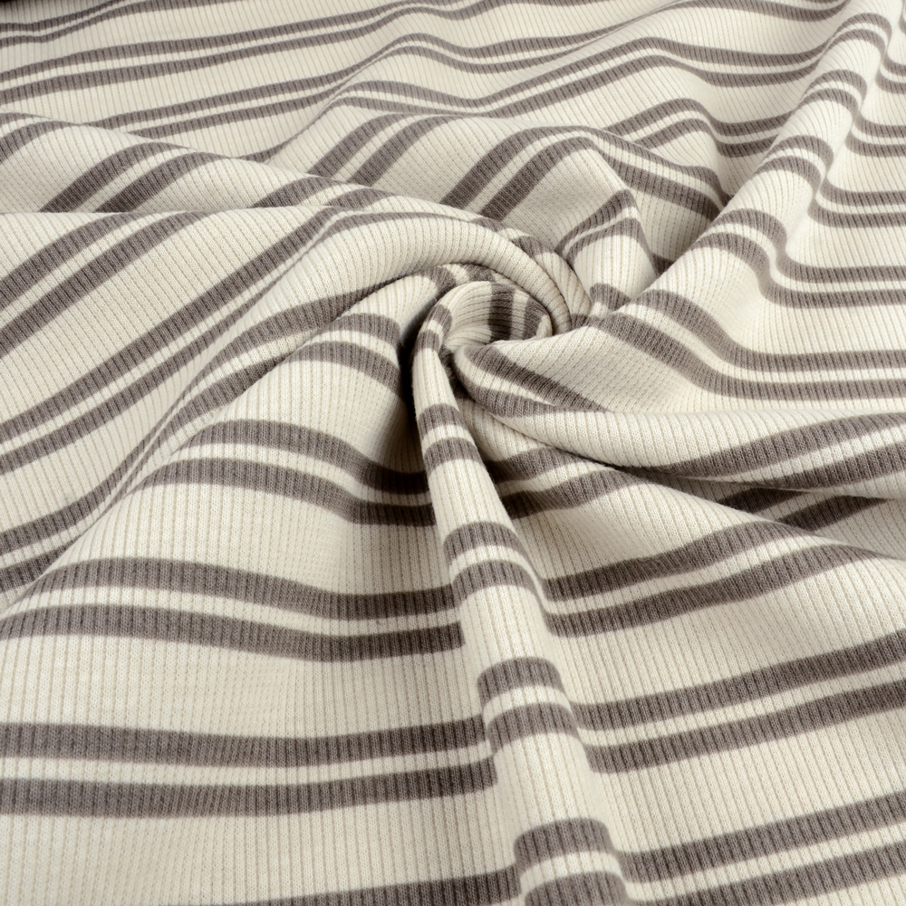 LINES RIBBED - TAUPE - 2