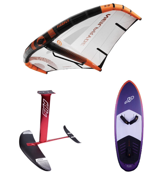Foilpaket JP mid length-bräda / Neilpryde vinge & Axis foil 2026