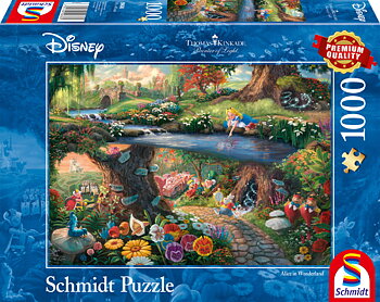 Disney, Alice in wonderland 1000 Bitar Schmidt