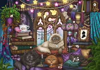 Cats and Sofa 1000 Bitar Schmidt