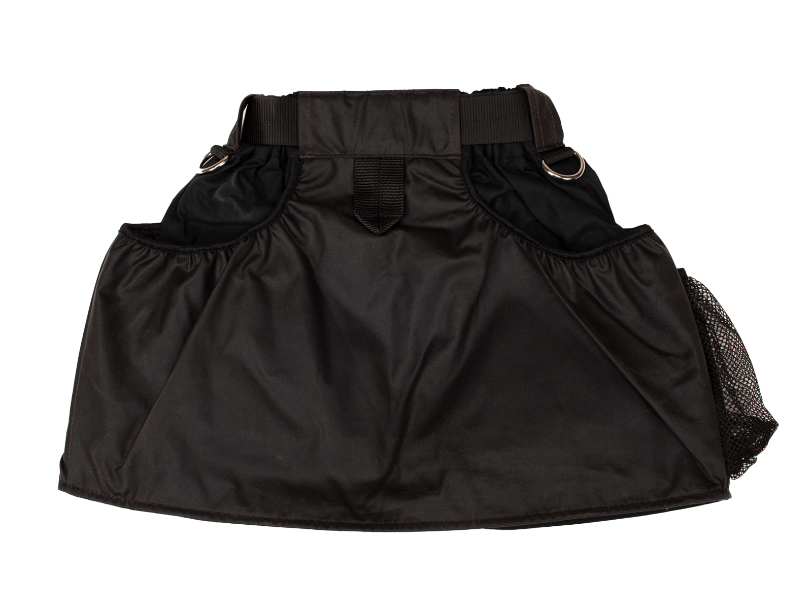 Mystique® Träningsbälte/Kjol, mörkbrun vaxad bomull. Unisex - 2