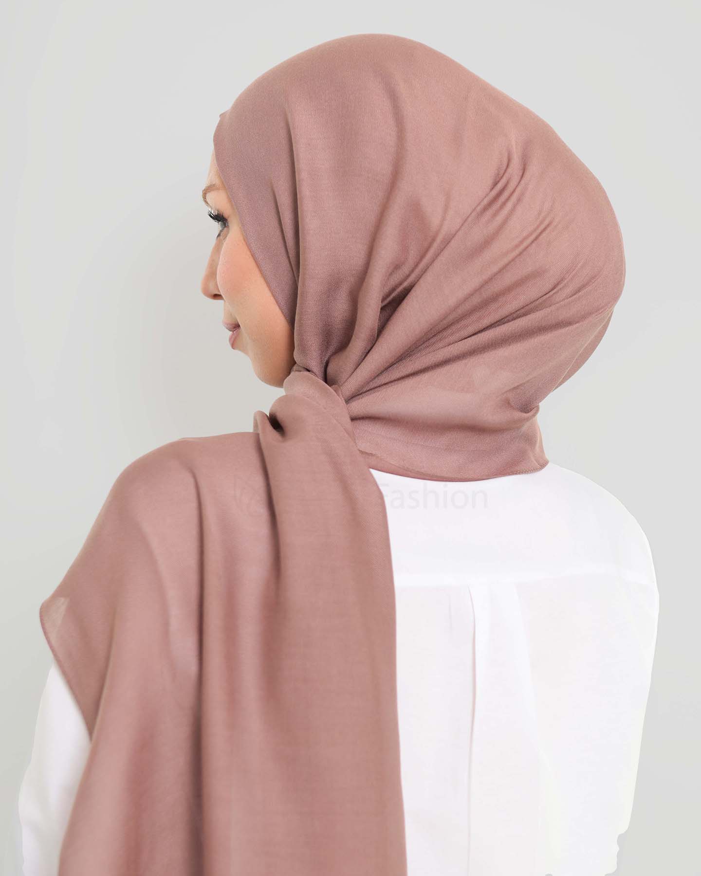 Hijab - Modal - Cacao Brown - 3