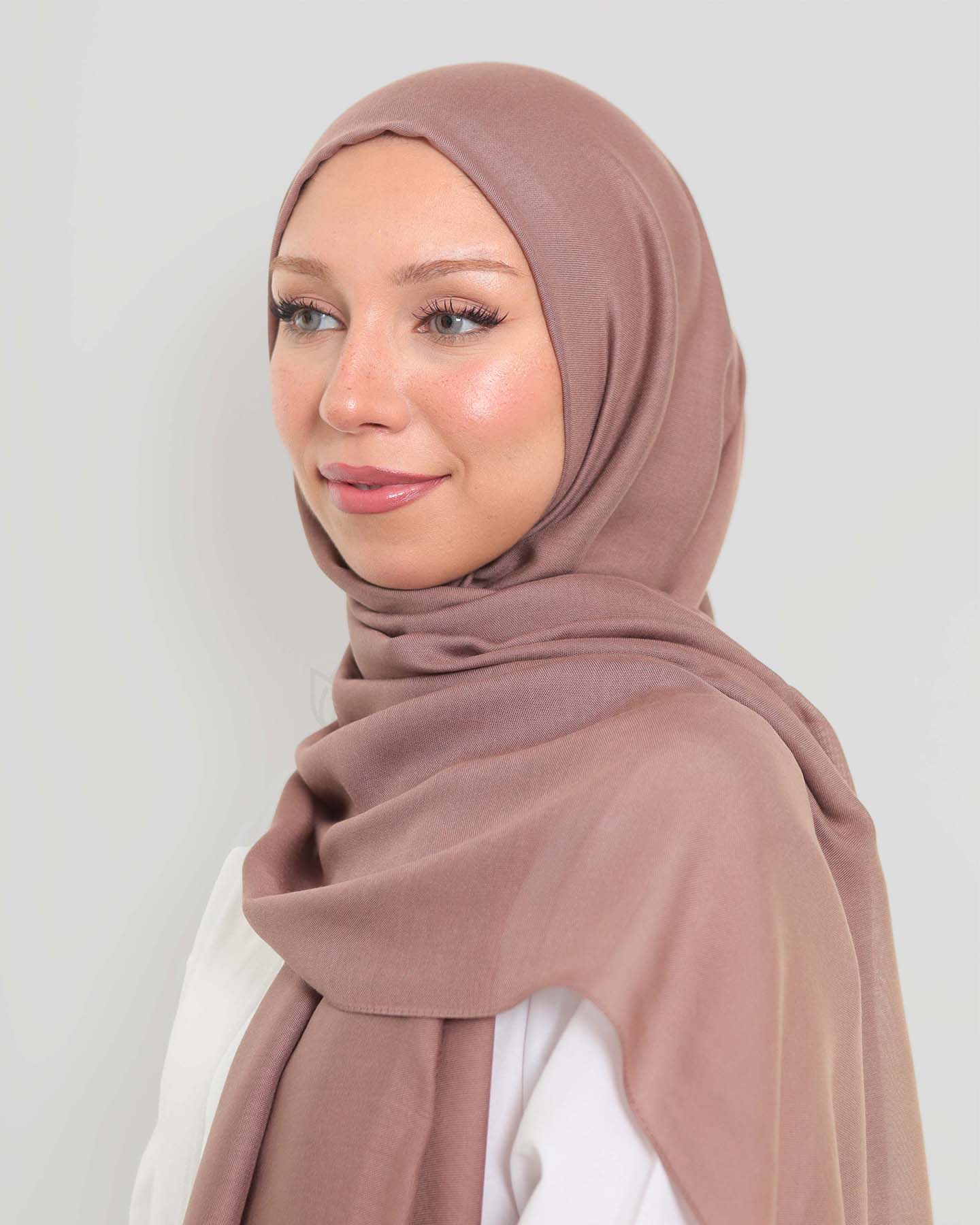 Hijab - Modal - Cacao Brown - 2