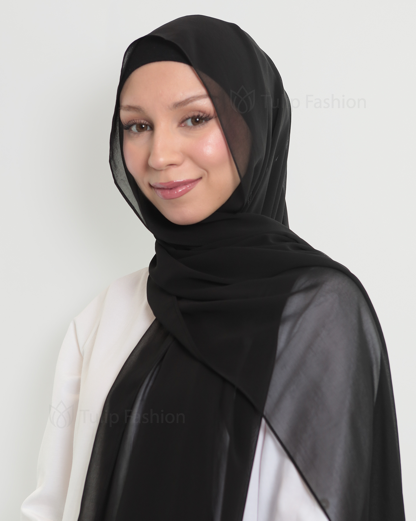 Hijab - The Daily Chiffon - Black