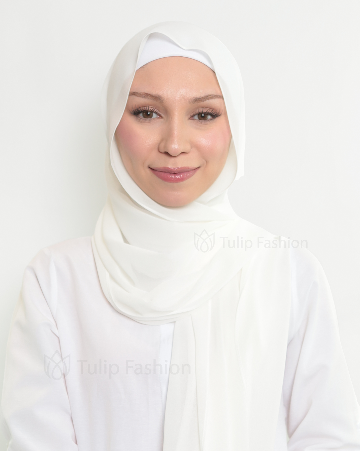 Hijab - The Daily Chiffon - Off-White - 2
