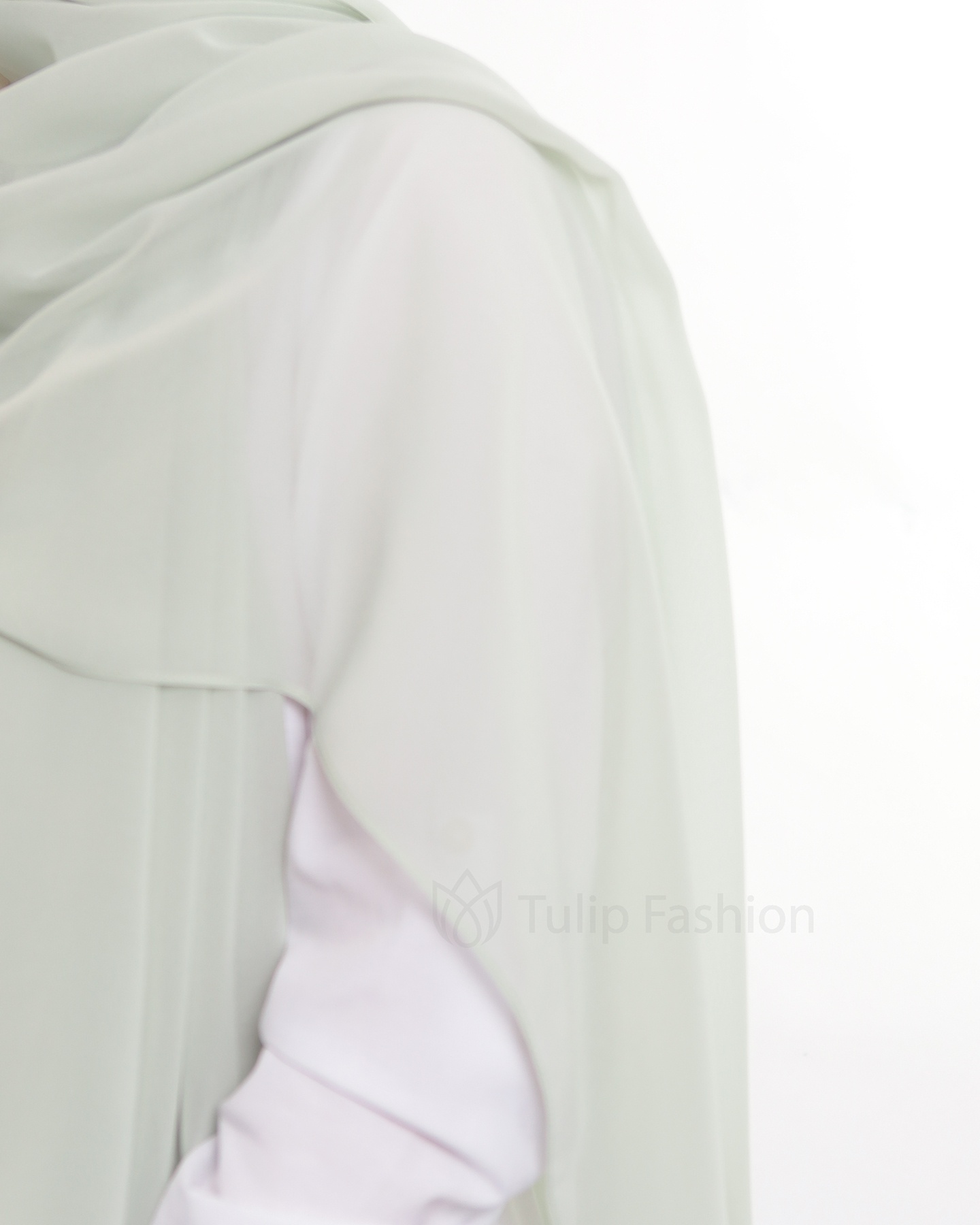 Hijab - The Daily Chiffon - Pistaziengrün - 4