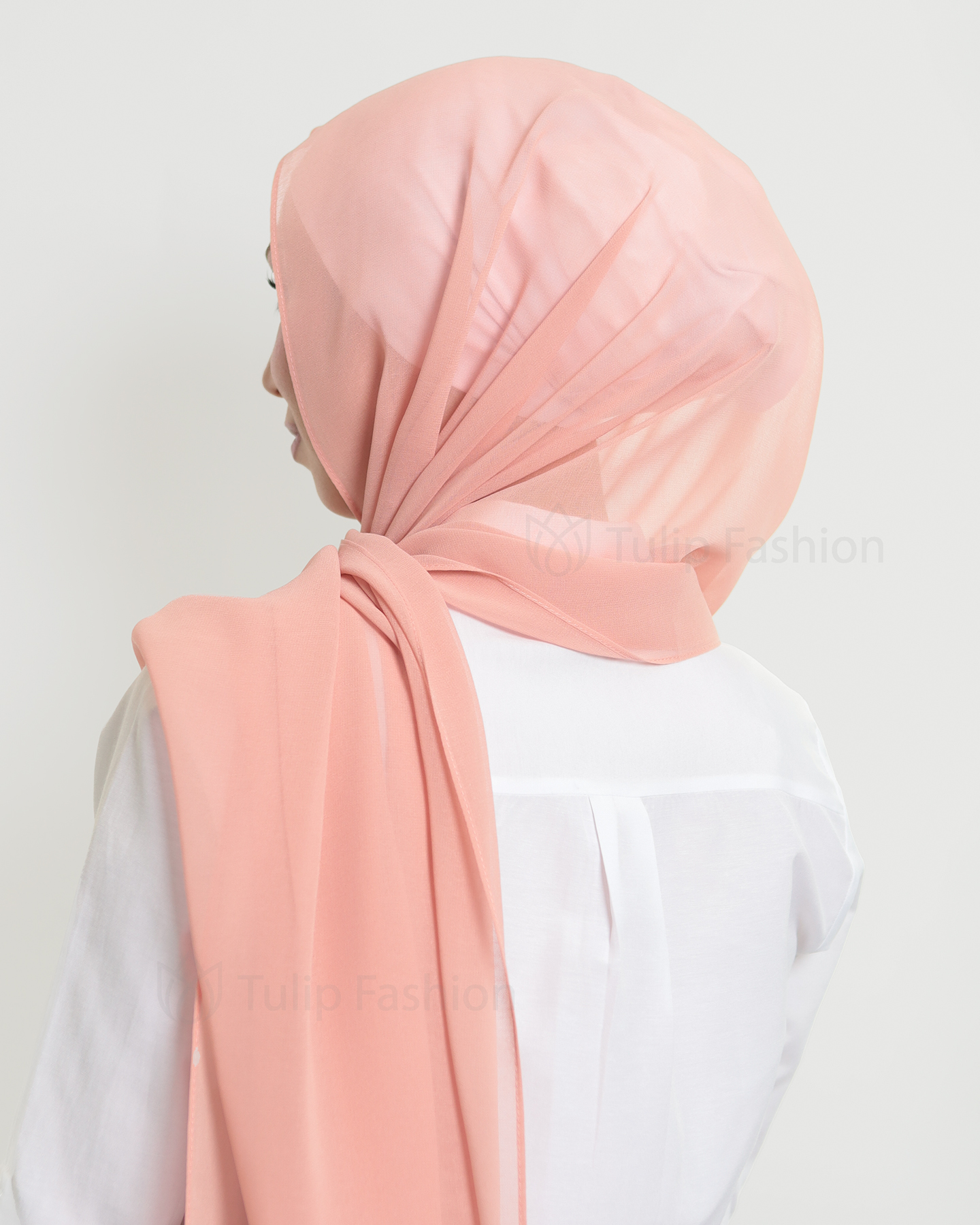 Hijab - The Daily Chiffon - Light Mauve - 3