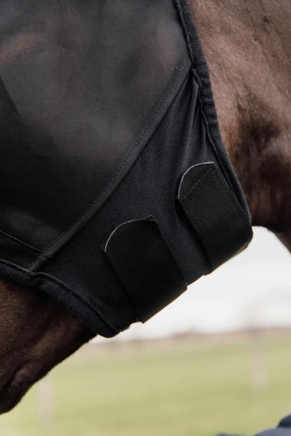 Kentucky Fly Mask Classic med ører og avtagbar nesebeskytter - 2
