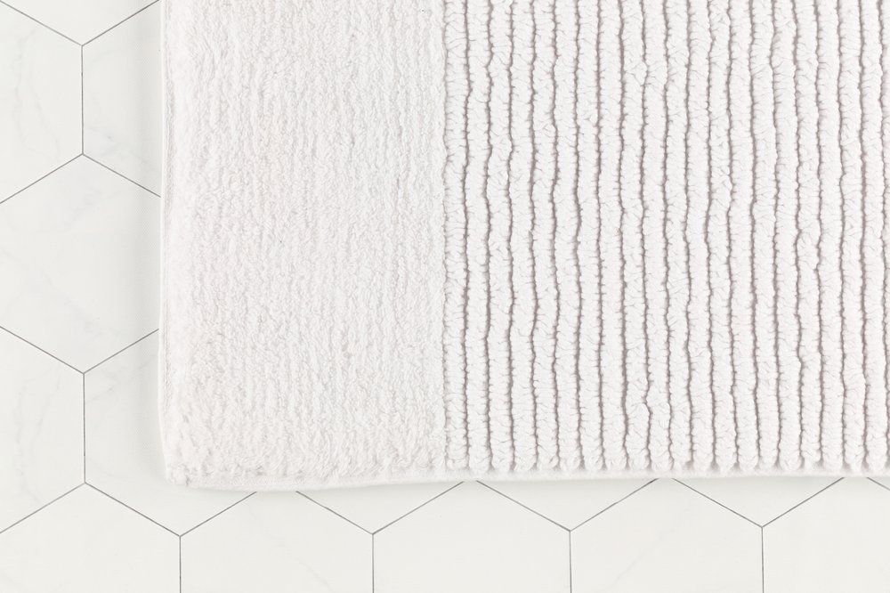 Badrumsmatta Meridian vit 50x80 cm - 3