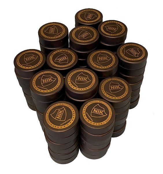 Puck egen logo 1-färg (200-pack)