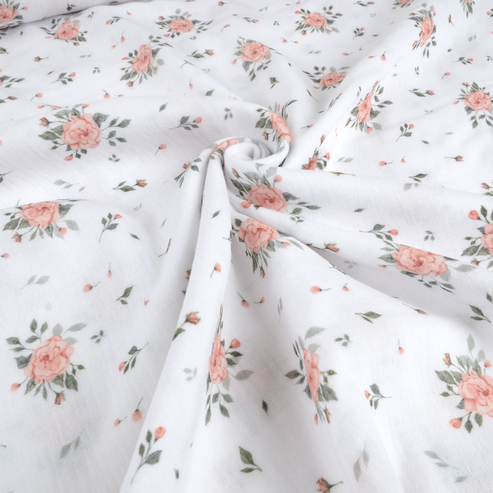 MUSLIN - MINI ROSES - 2