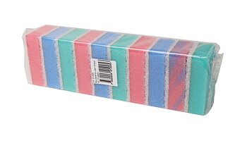 Skursvamp utan grepp Vit 10-pack