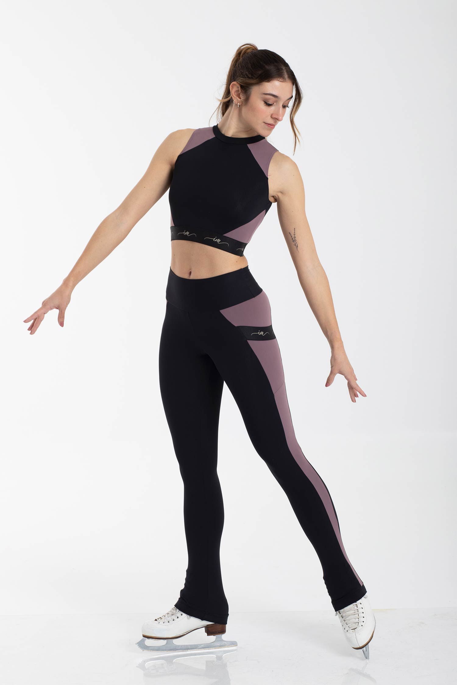 Croptop i microfiber