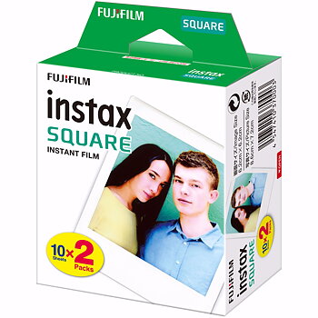 Fujifilm Instax Square Dubbelpack (20 bilder)
