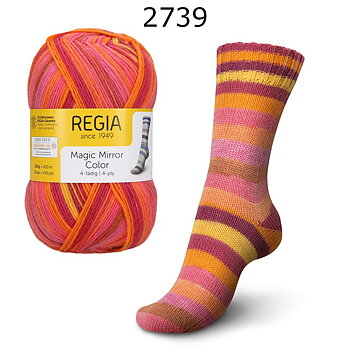 Regia Magic Mirror Color - Orange-bordeaux/39