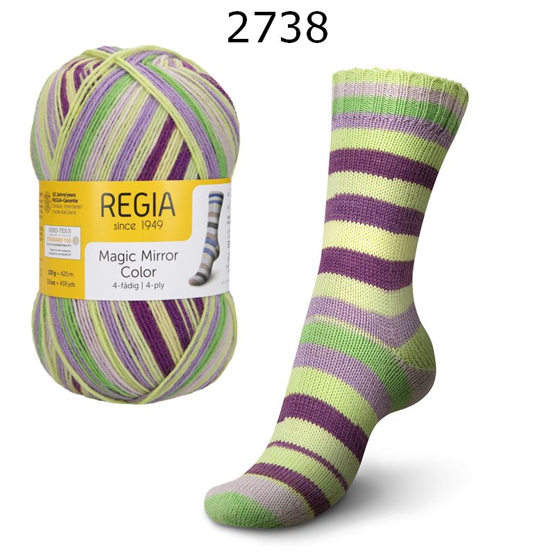 Regia Magic Mirror Color - Lilac-green/38