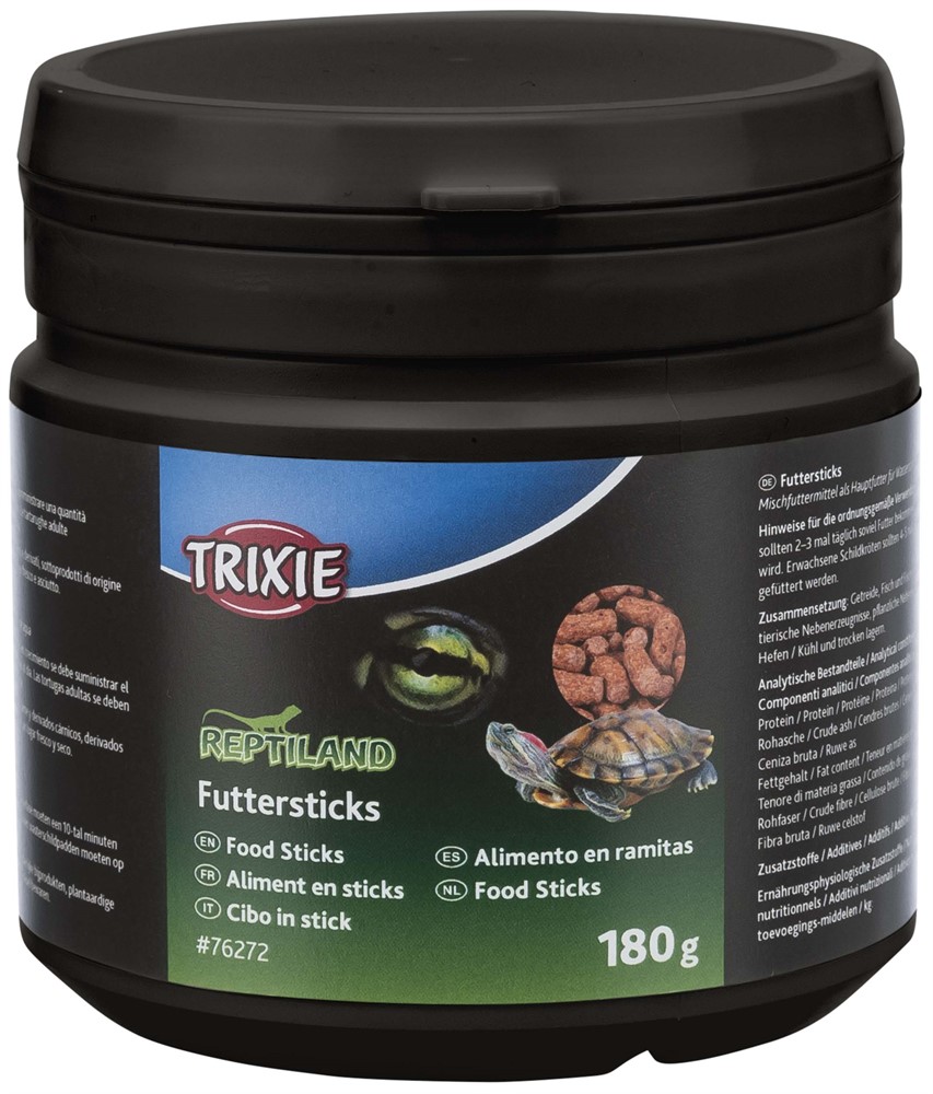 Fodersticks för vattensköldpaddor