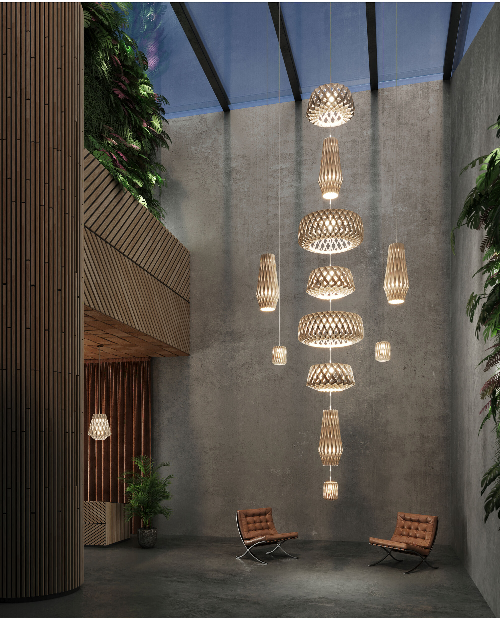 Pilke signature pendant 18 lampa  - 3