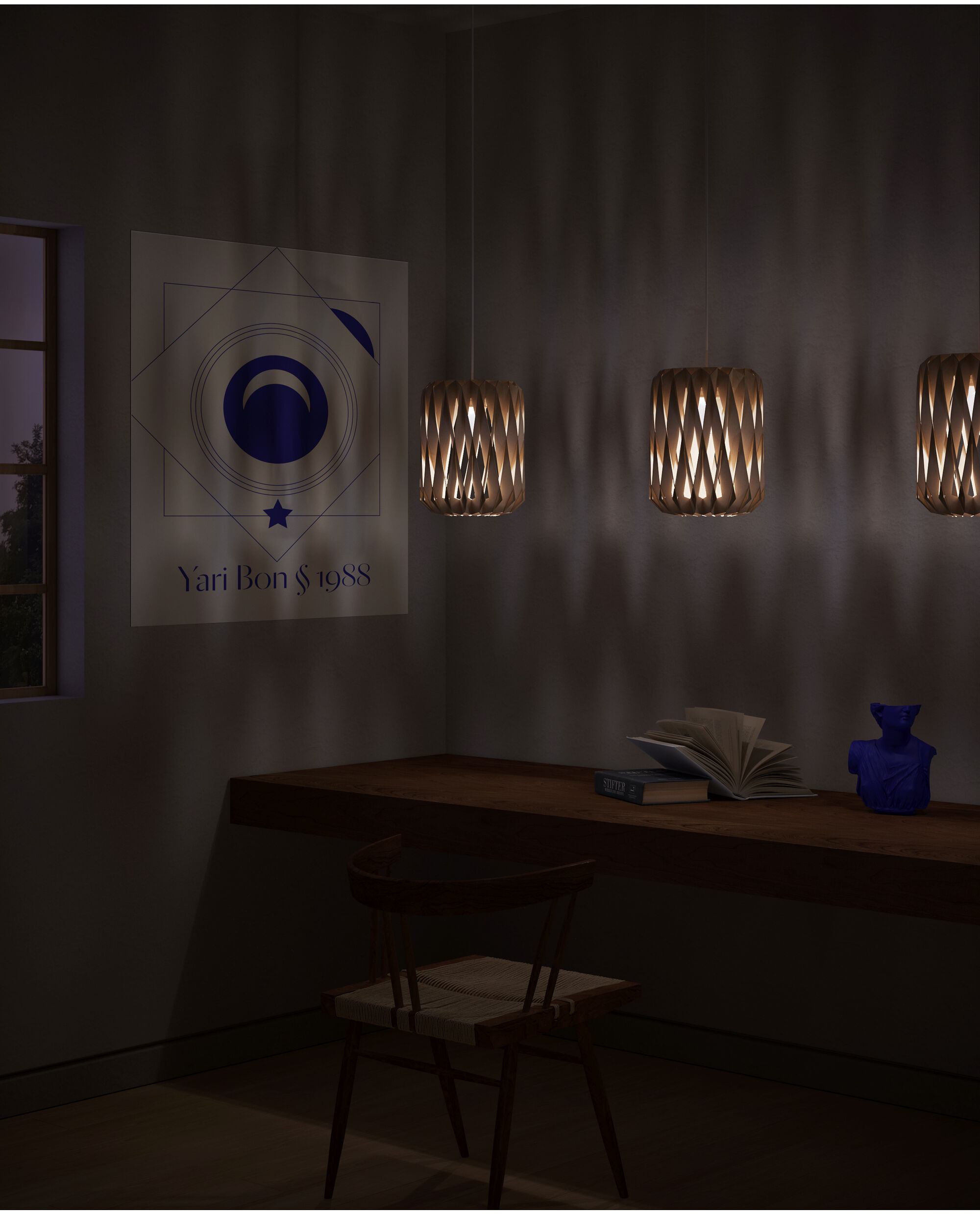 Pilke signature pendant 18 lampa  - 4