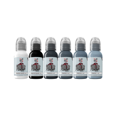 A.D. Pancho Pastel Grey Set v2 - 6x 30 ml