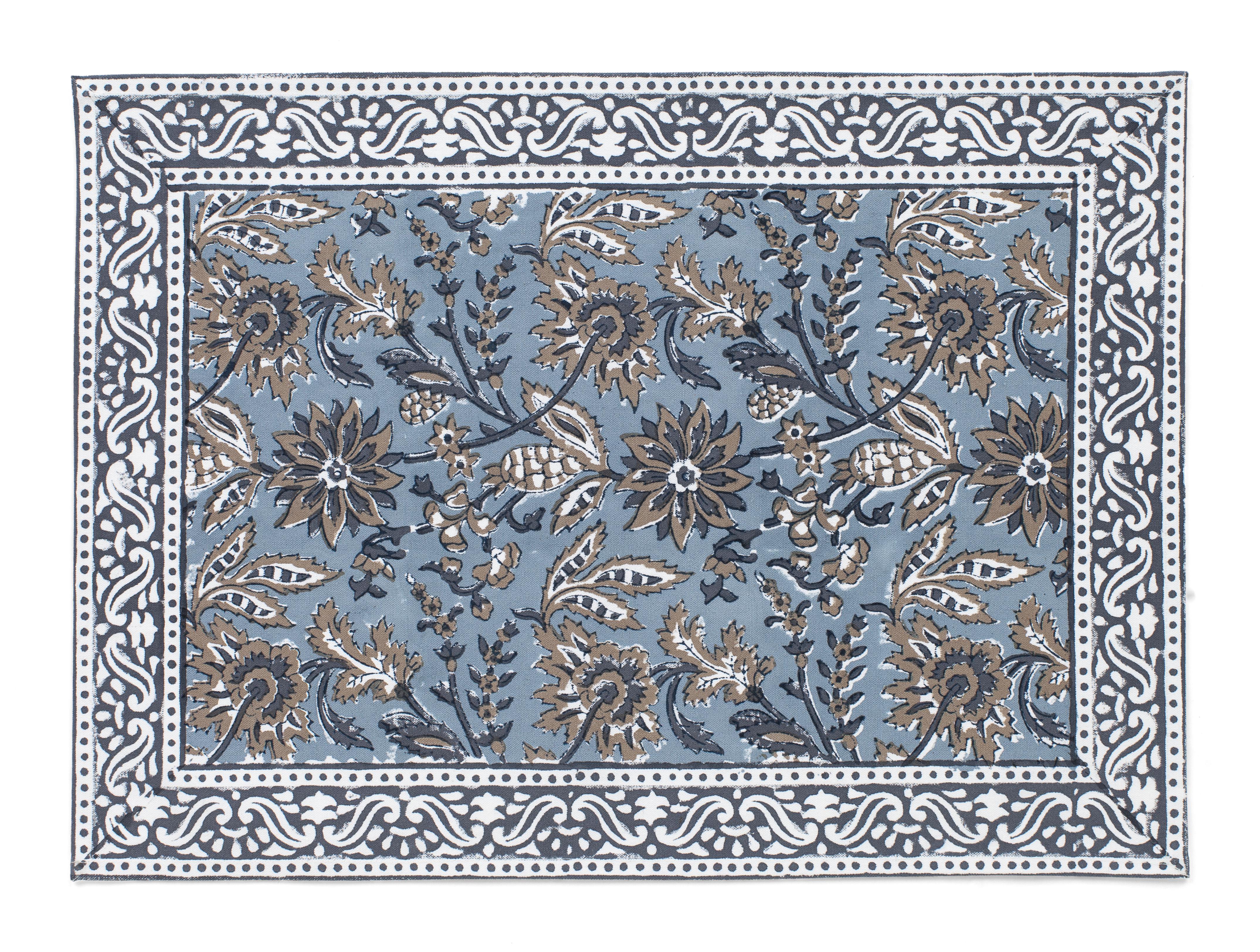 Bordstablett - INDIAN SUMMER BLUE - Chamois