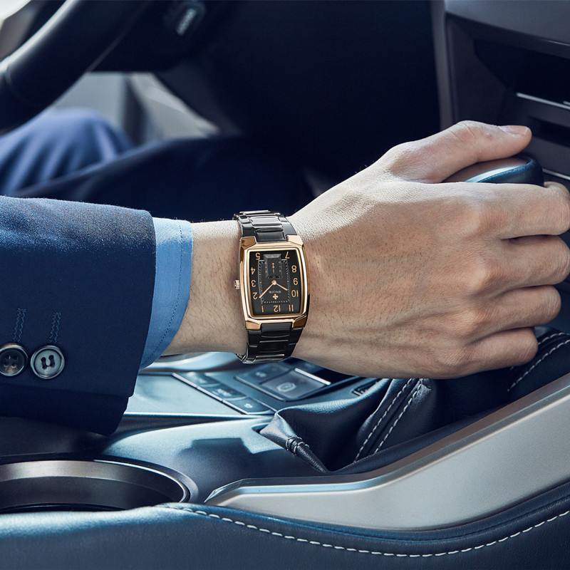WWOOR Chronolux Black Rose Gold - 4
