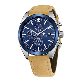 WWOOR TimeTracer Silver Blue