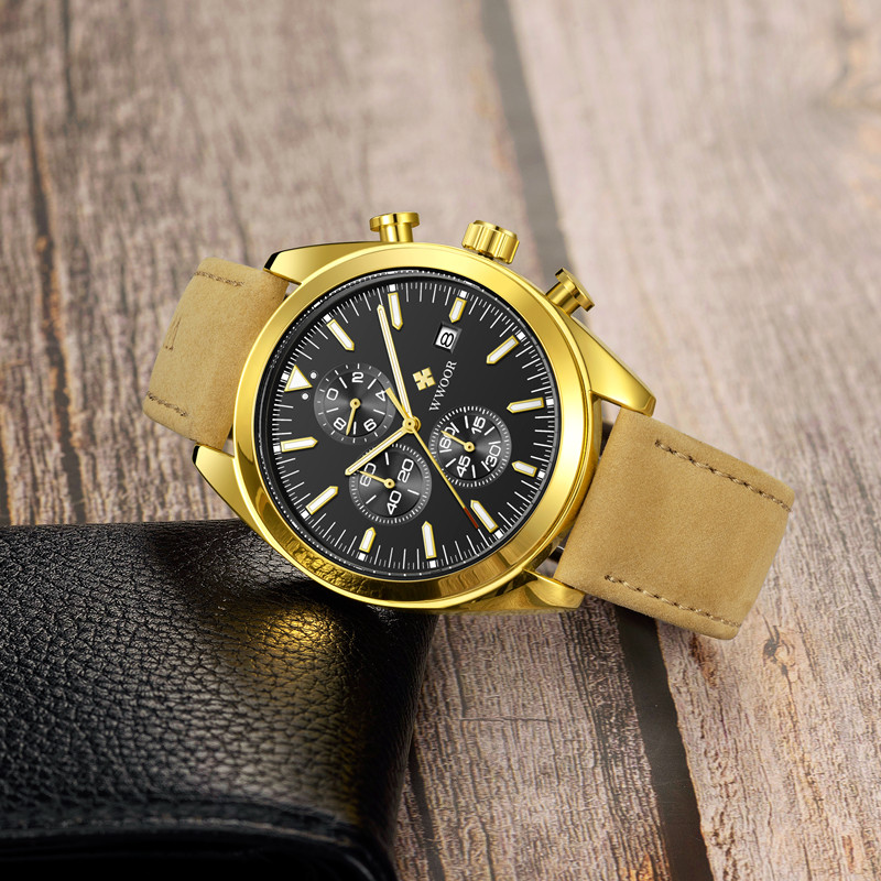 WWOOR TimeTracer Gold Black - 4