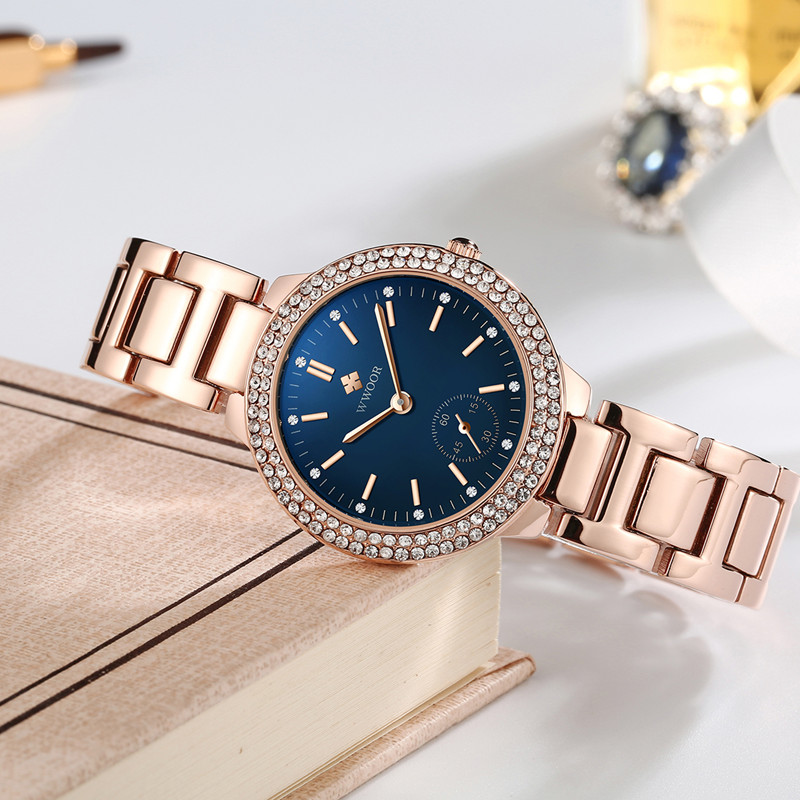 WWOOR Primrose Rose Gold Blue - 4