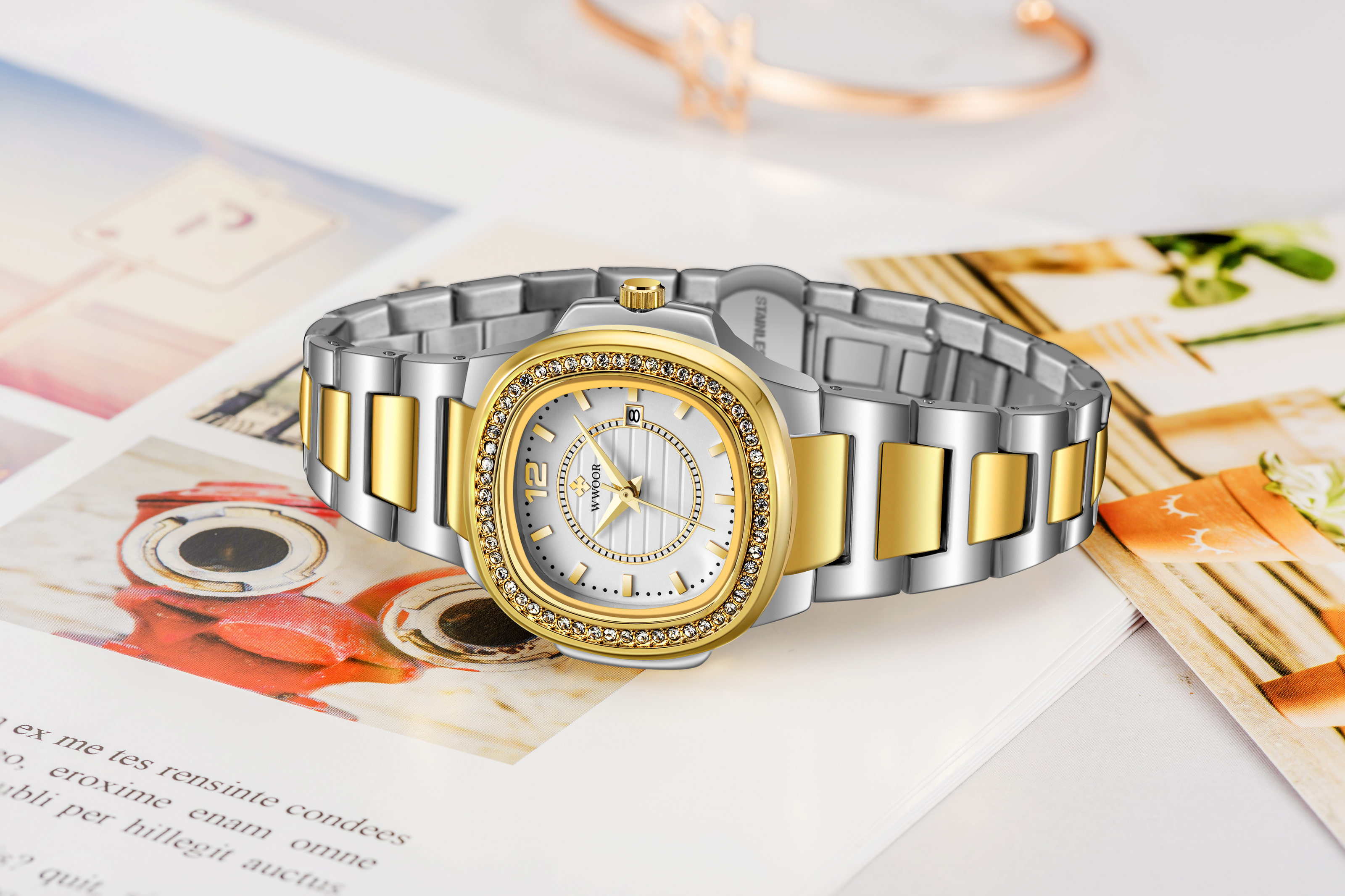 WWOOR Sunstone Silver Gold - 4
