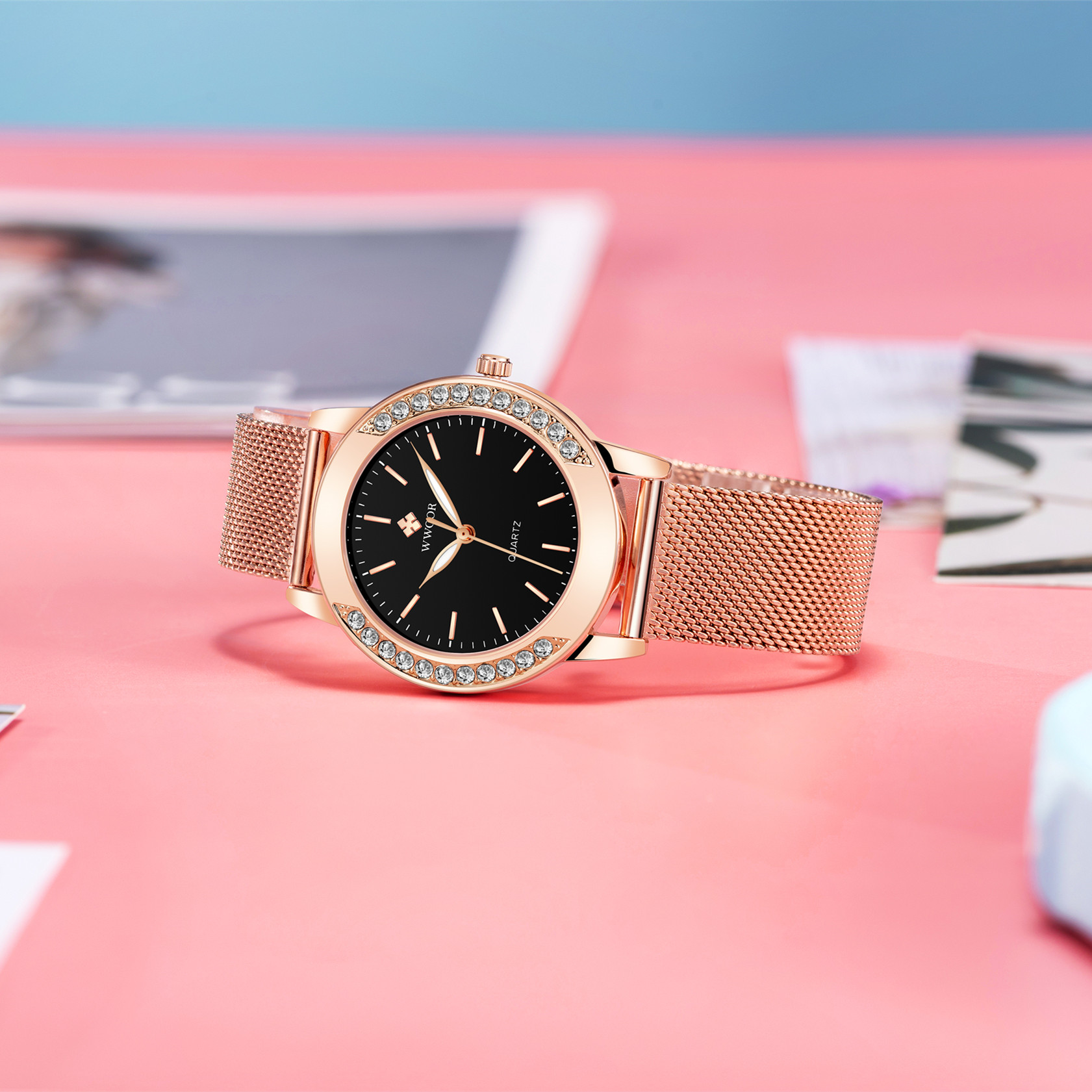 WWOOR Cantana Rose Gold Black - 4