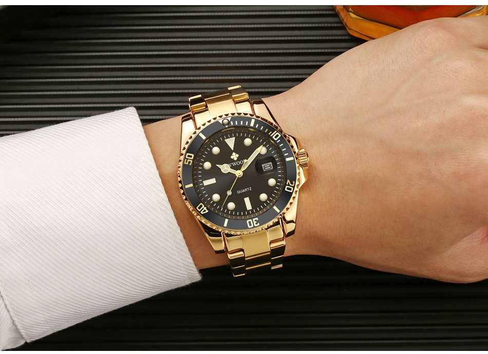 WWOOR Aquamarine Gold Black - 2