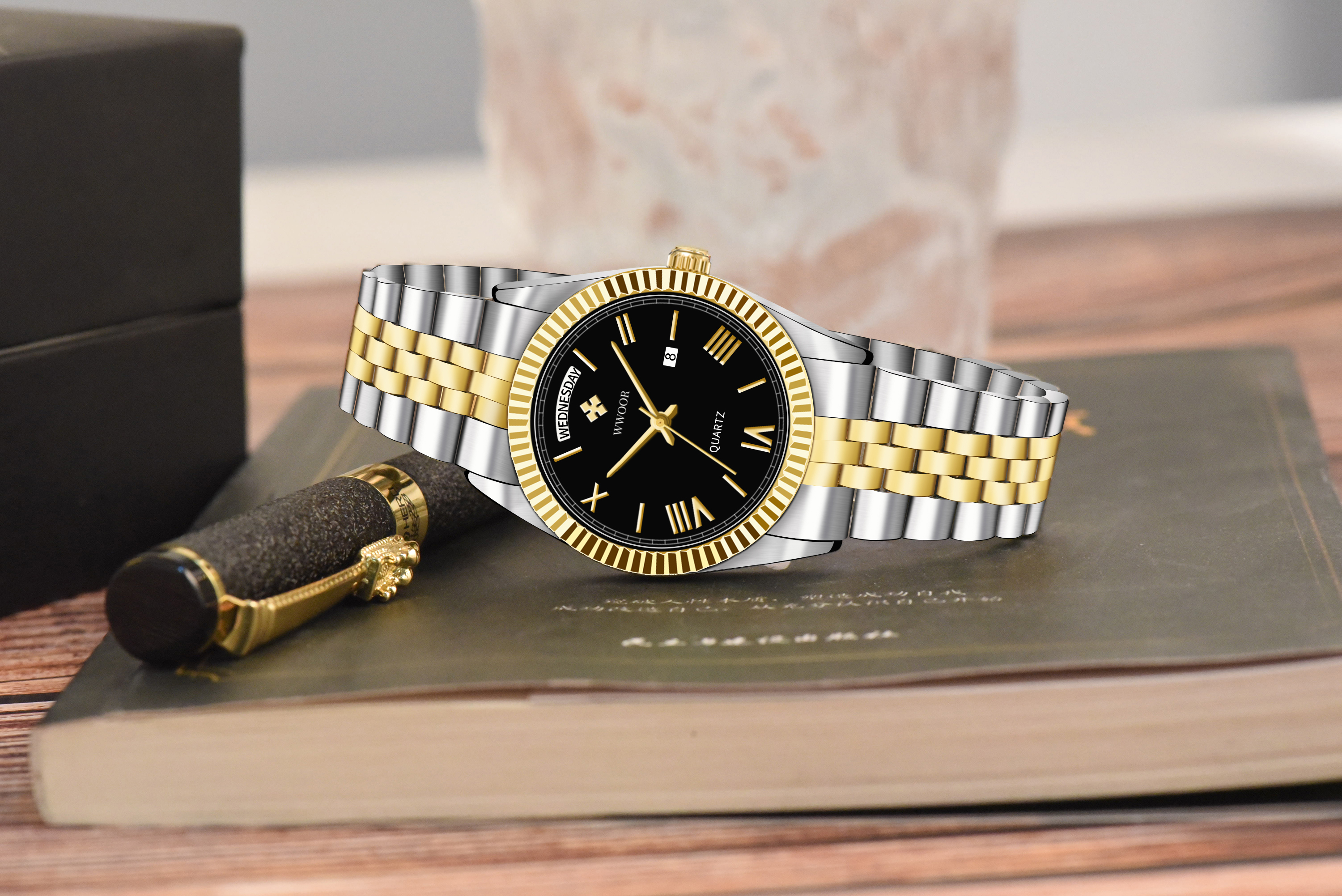 WWOOR Heirloom Silver Gold Black - 4