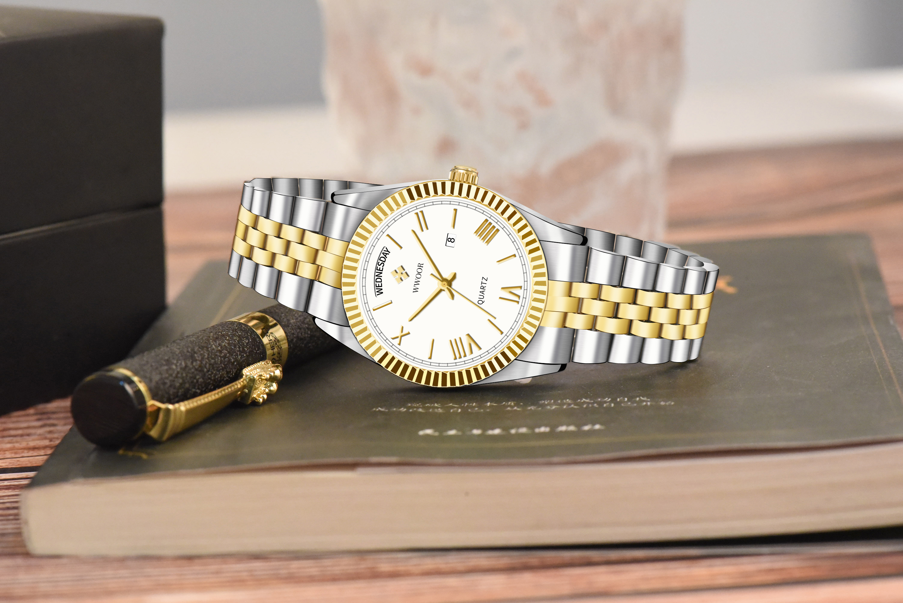 WWOOR Heirloom Silver Gold White - 4