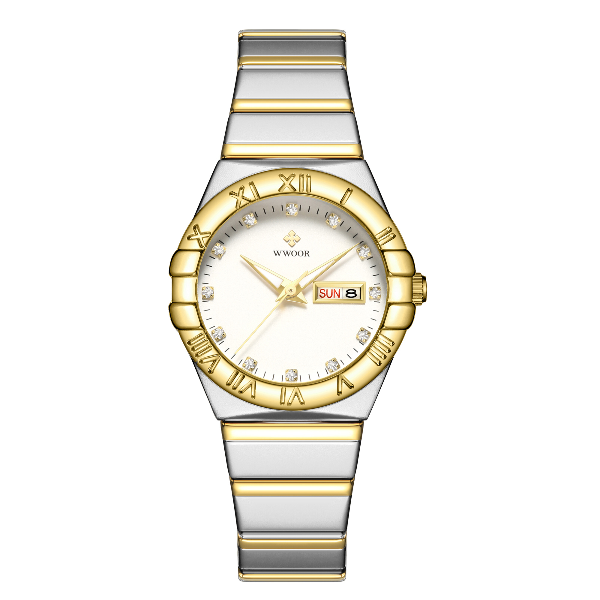 WWOOR Nocturne Ladies Silver Gold White