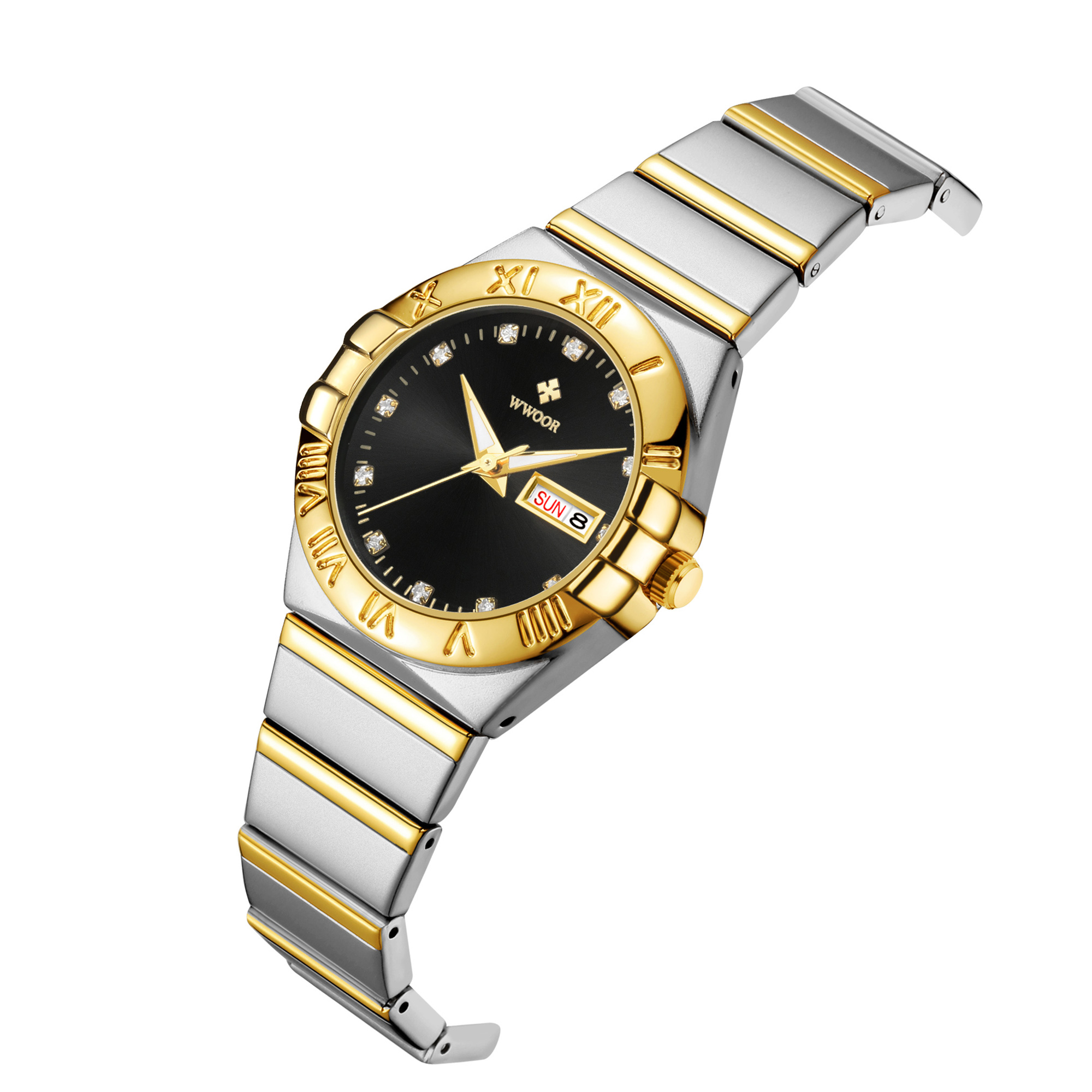 WWOOR Nocturne Ladies Silver Gold Black - 3