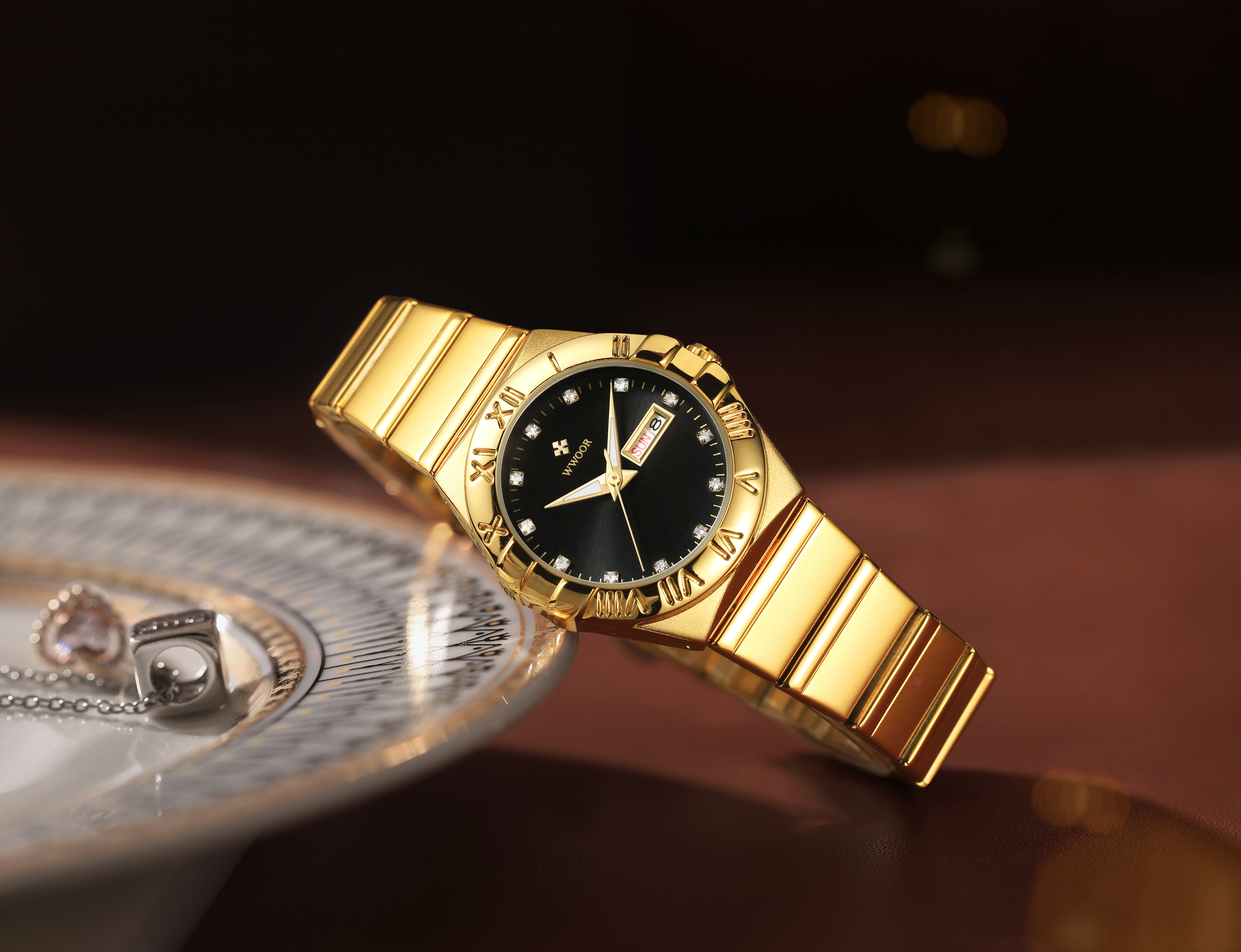 WWOOR Nocturne Ladies Gold Black - 5